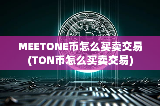 MEETONE币怎么买卖交易(TON币怎么买卖交易)