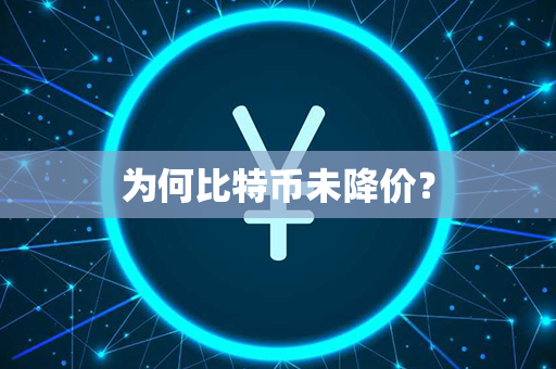 为何比特币未降价？