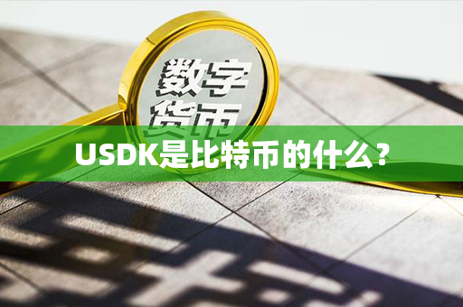 USDK是比特币的什么？